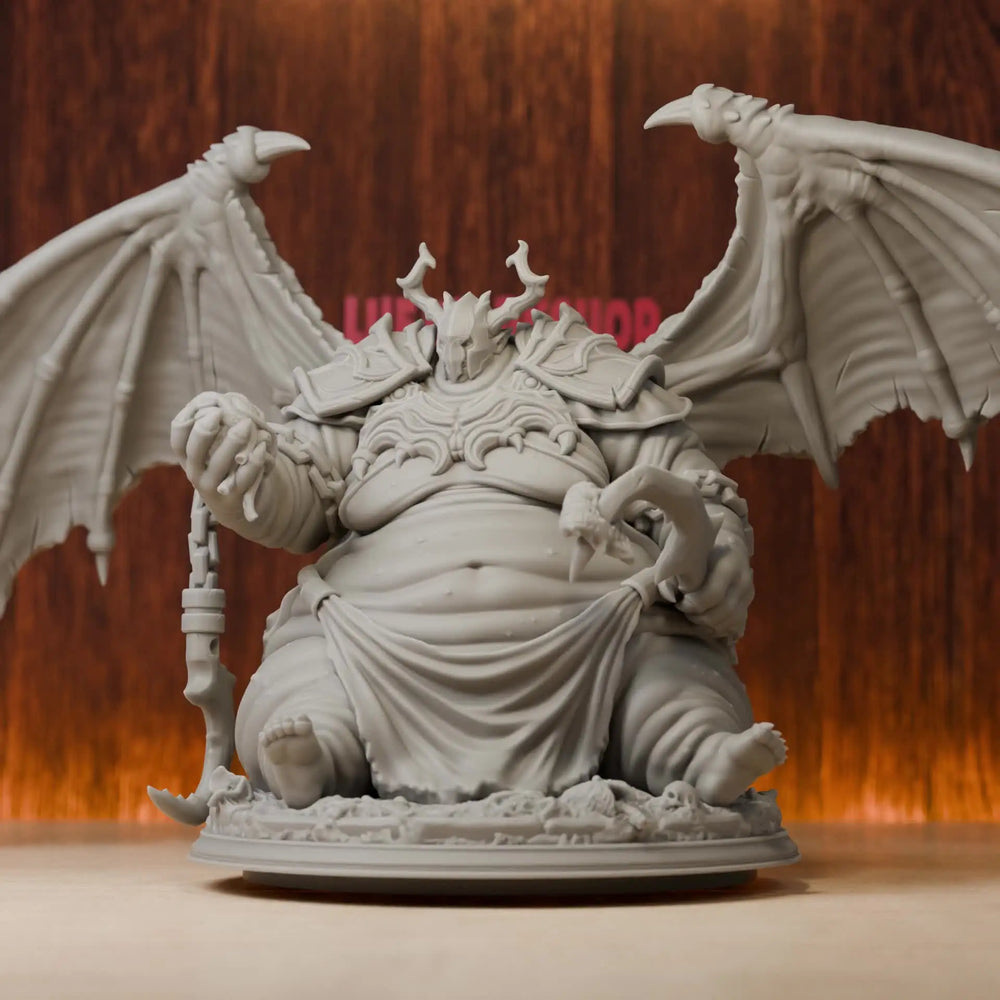 Gluttony Devil, Resin Model Figure Kit, Fantasy Theme, Unassembled and Unpainted