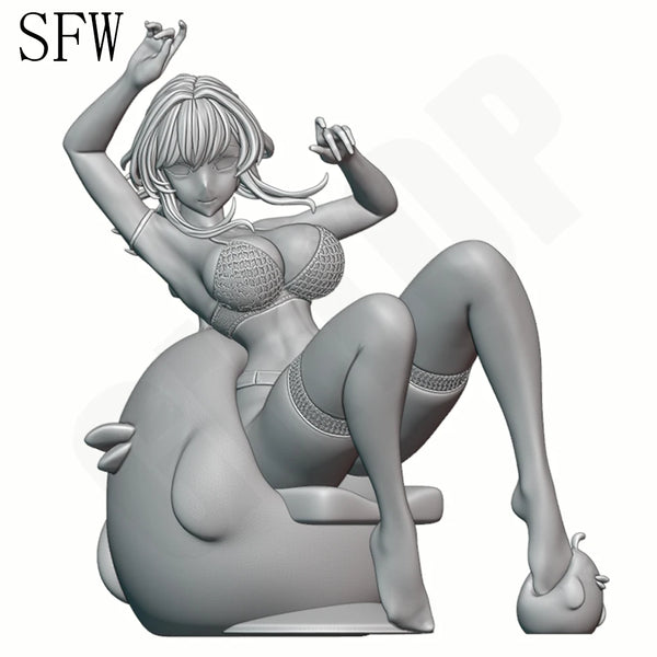 1/24 Fantasy Girl Swimsuit, Resin Model Figure Kit, Unassembled and Unpainted