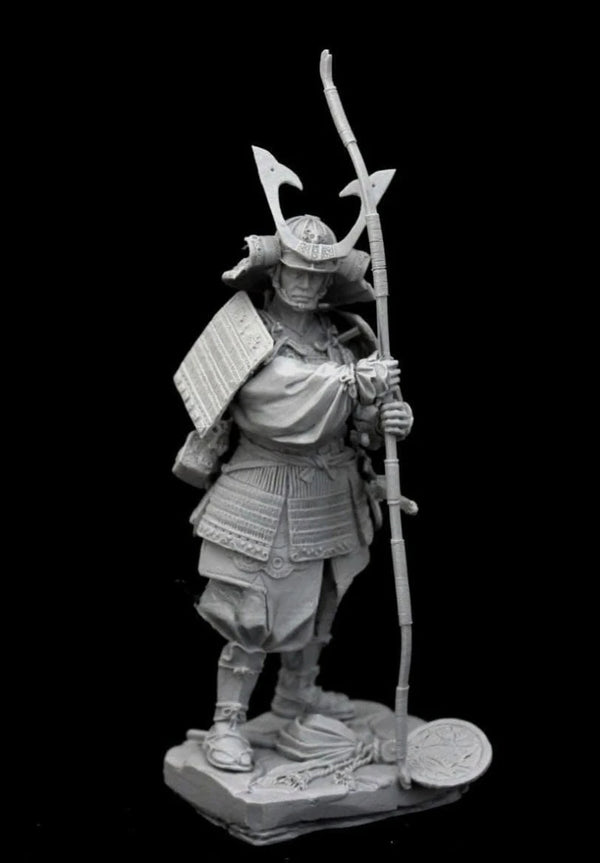 1/24 Ancient Japanese Samurai, Resin Model Figure Kit, Unassembled and Unpainted