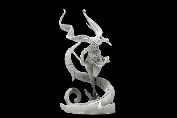 40mm Pinup Warrior Maiden, Resin Model Figure Kit, Unassembled and Unpainted