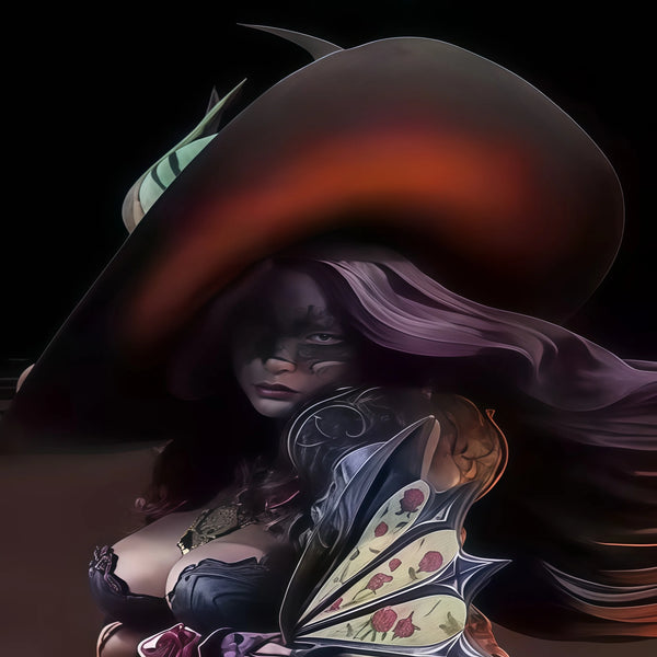 1/9 Dark Fantasy Lady, Resin Model Figure Kit, Fantasy Theme, Unassembled and Unpainted