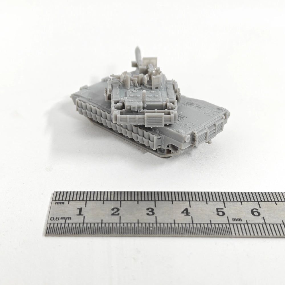 1/144 Modern US Modern M1A2 Tusk II, Resin Model Vehicle Kit, Unassembled and Unpainted