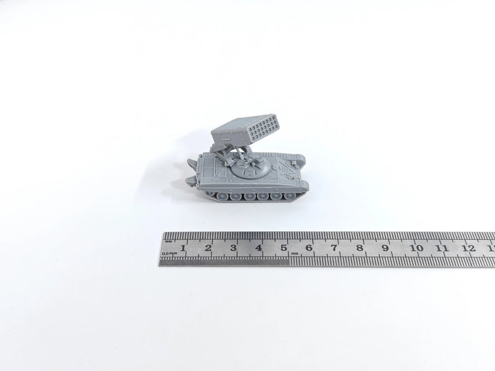 1/144 Modern Russian TOS-1A Solntsepek MLRS, Resin Model Vehicle Kit, Unassembled and Unpainted