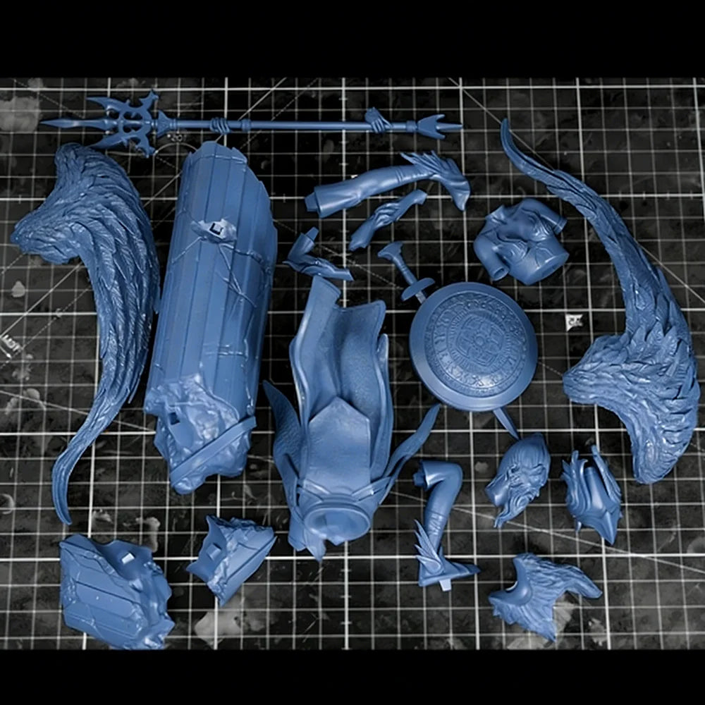 150mm Alwina Half-Bird Angel, Resin Model Figure Kit, Fantasy Theme, Unassembled and Unpainted
