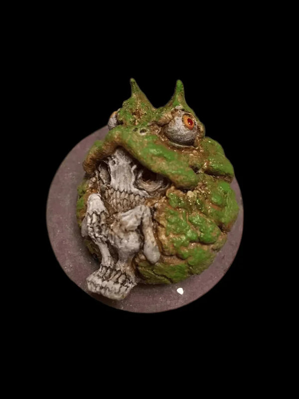 40mm Demonic Creature, Resin Model Bust Kit, Fantasy Theme, Unassembled and Unpainted