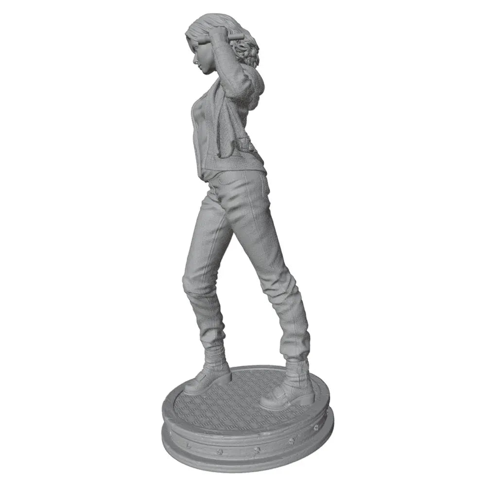 1/24 Modern Anime Female, Resin Model Figure Kit, Anime Theme, Unassembled and Unpainted