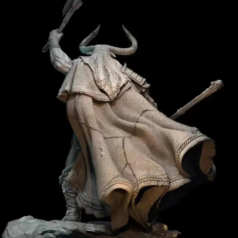 1/24 Medieval Viking God of War, Resin Model Figure Kit, Unassembled and Unpainted