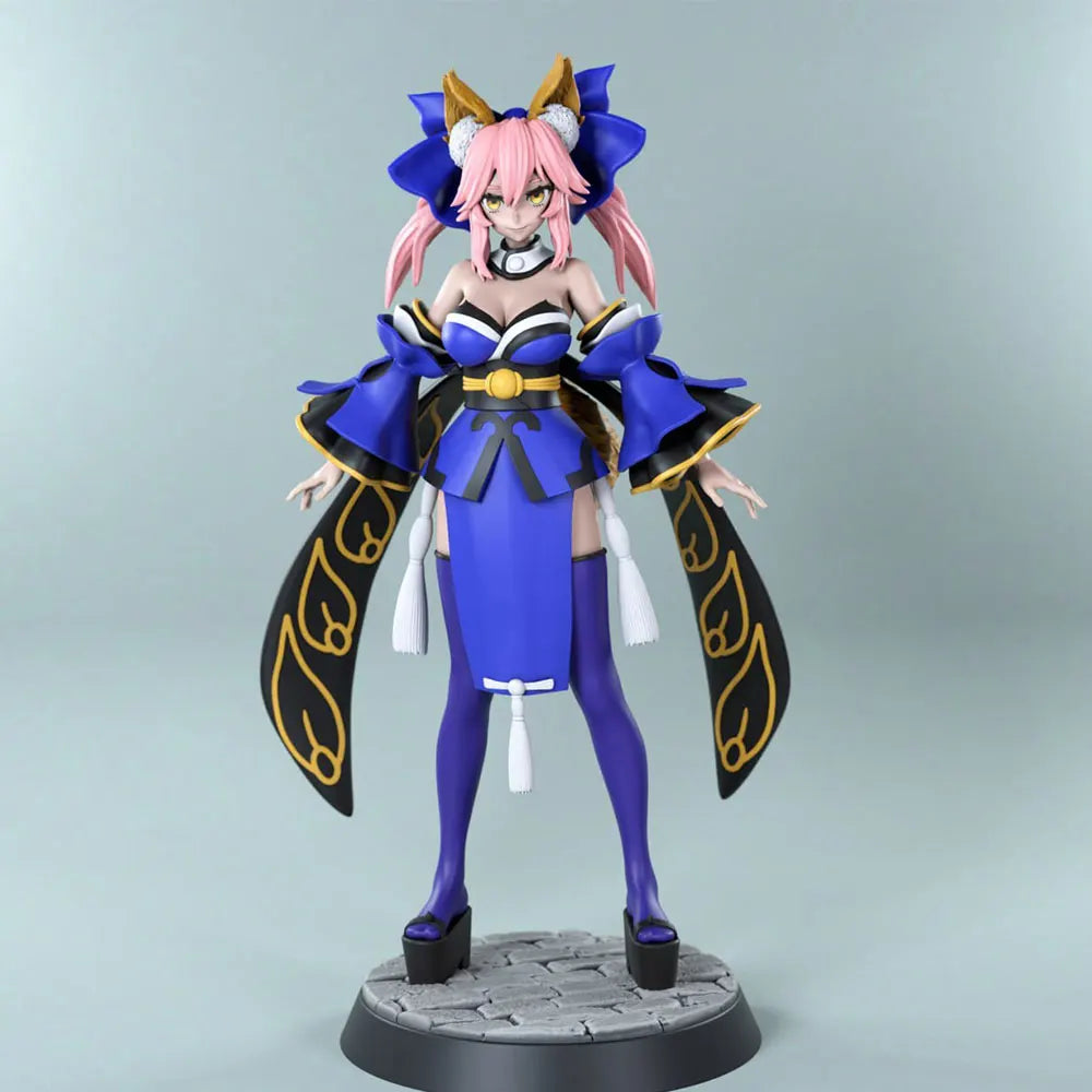 1/24 Fantasy Female Horns & Wings, Resin Model Figure Kit, Anime Theme, Unassembled and Unpainted