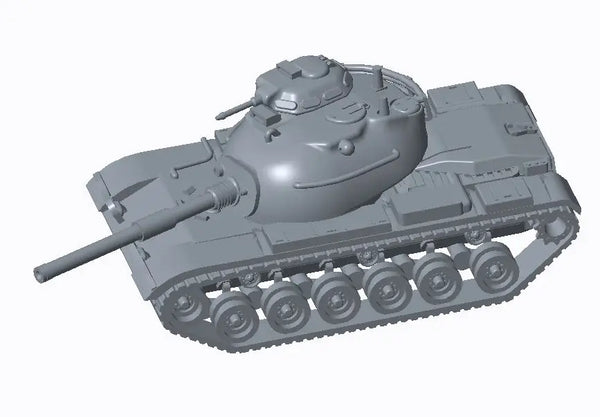1/144 Cold War M60 Main Battle Tank, Resin Model Vehicle Kit, Unassembled and Unpainted