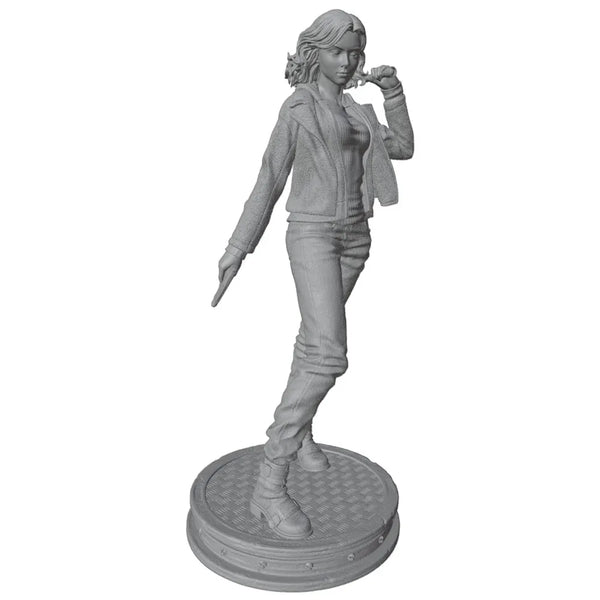 1/24 Modern Anime Female, Resin Model Figure Kit, Anime Theme, Unassembled and Unpainted