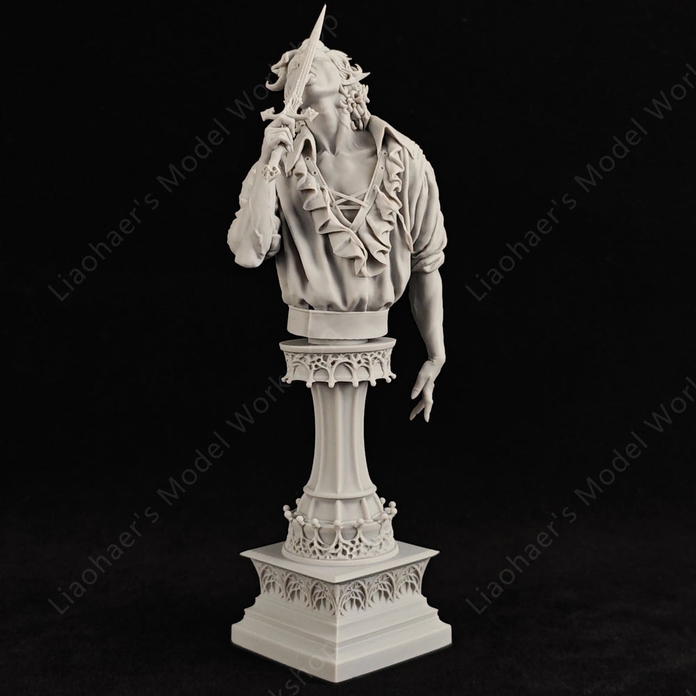 1/10 Astarion, Resin Model Bust Kit, Fantasy Theme, Unassembled and Unpainted