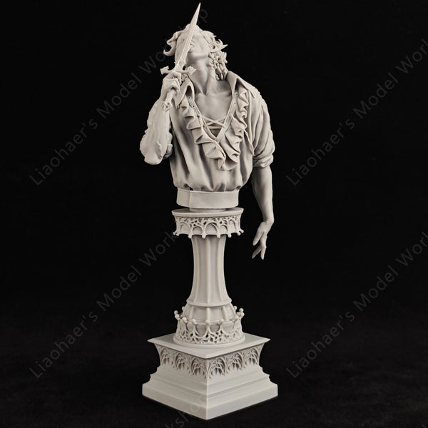 1/10 Astarion, Resin Model Bust Kit, Fantasy Theme, Unassembled and Unpainted