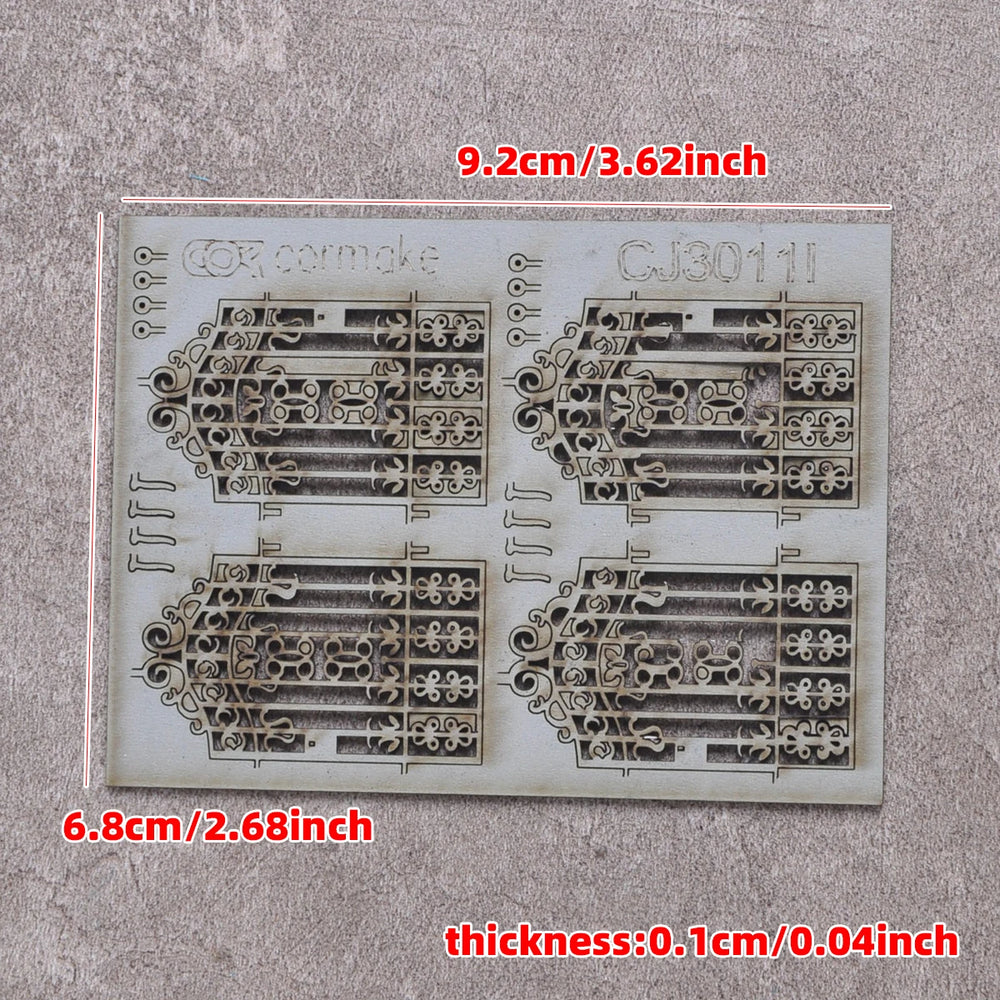 1/35 Architectural Gates & Walls, Resin Model Diorama Kit, Historical Theme, Unassembled and Unpainted