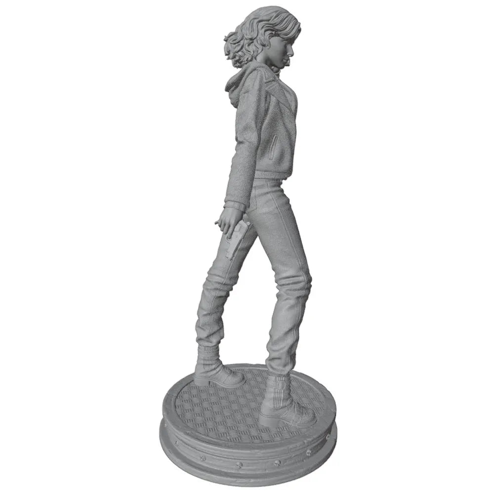1/24 Modern Anime Female, Resin Model Figure Kit, Anime Theme, Unassembled and Unpainted