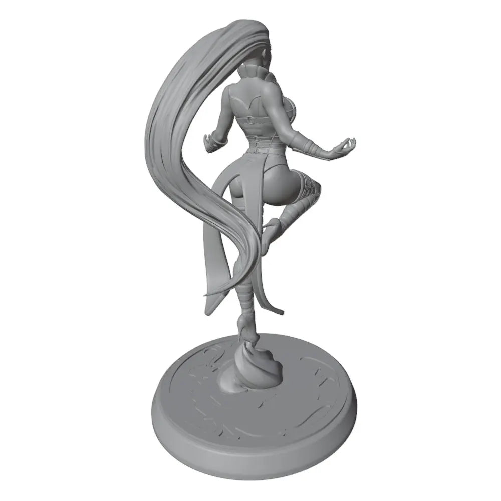 1/24 Fantasy Warrior Angel, Resin Model Figure Kit, Unassembled and Unpainted
