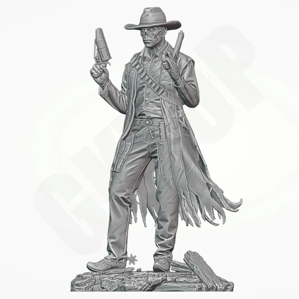 1/24 Dark Fantasy Ghoul, Resin Model Figure Kit, Fantasy Theme, Unassembled and Unpainted