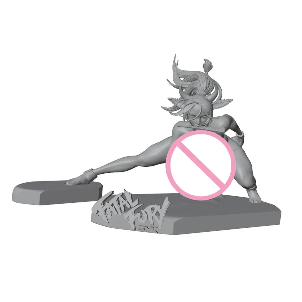 75mm Demon Character, Resin Model Figure Kit, Anime Theme, Unassembled and Unpainted