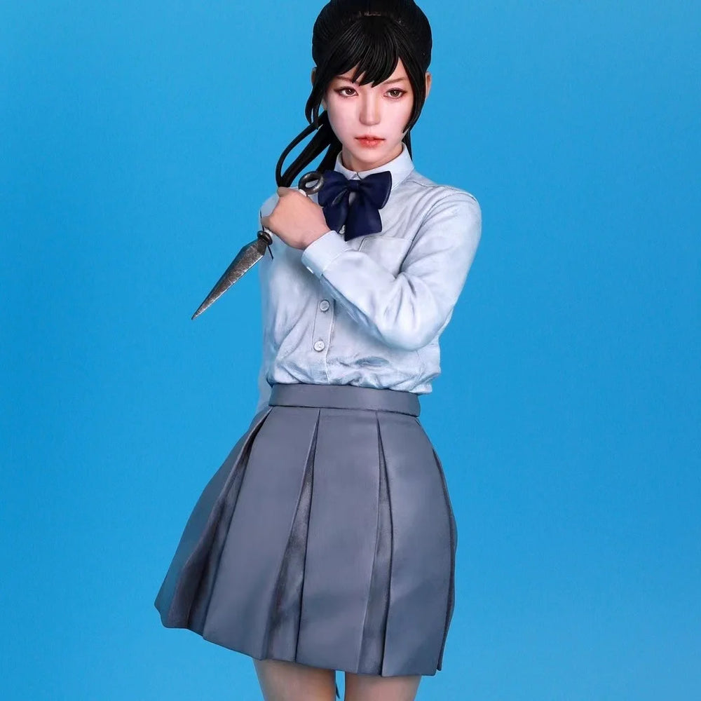 1/8 Warrior in Flowing Gown with Sword, Resin Model Figure Kit, Anime Theme, Unassembled and Unpainted