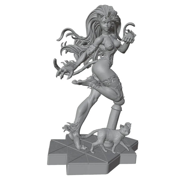 1/24 Demon Succubus, Resin Model Figure Kit, Anime Theme, Unassembled and Unpainted