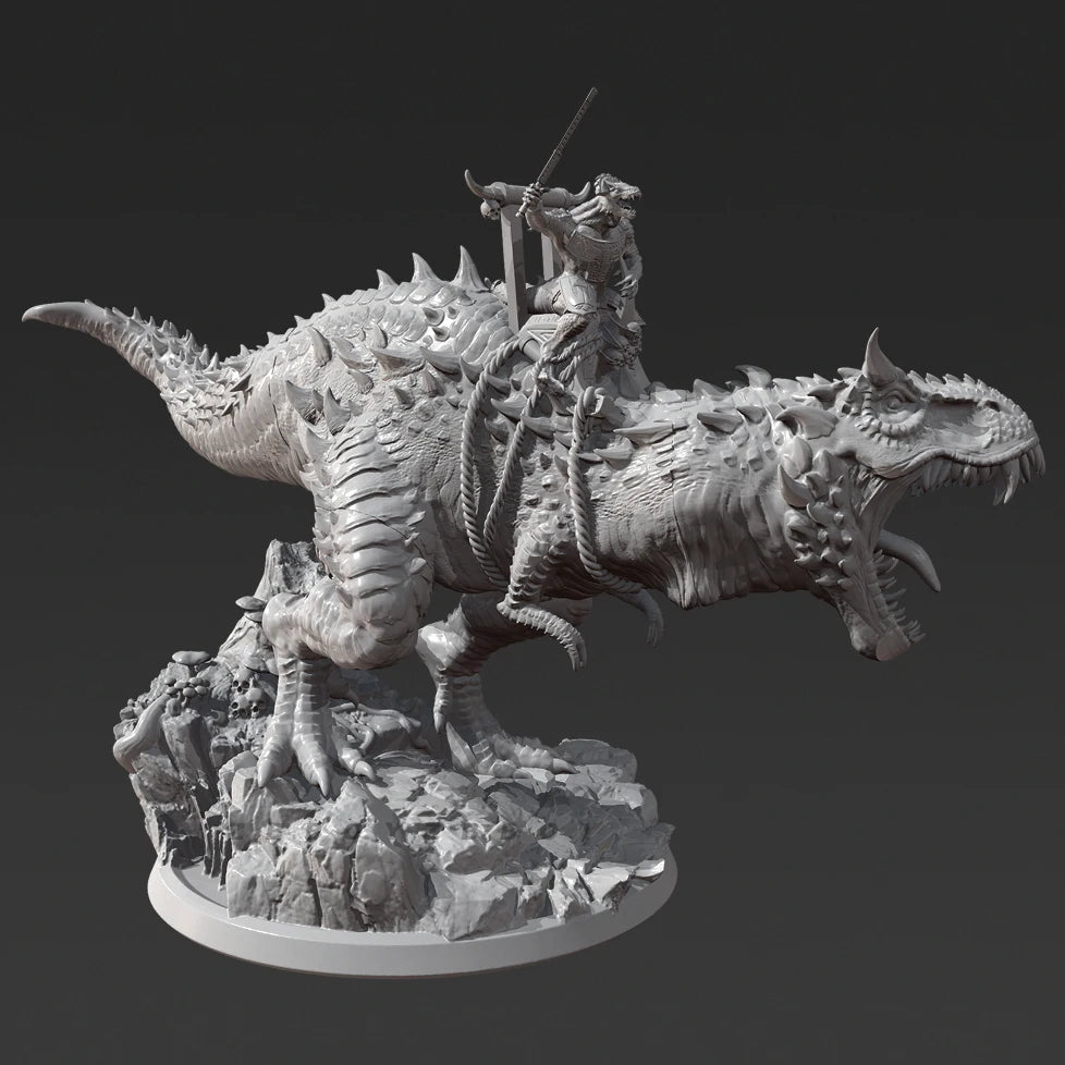 75mm Chaos Dragon, Resin Model Figure Kit, Fantasy Theme, Unassembled and Unpainted