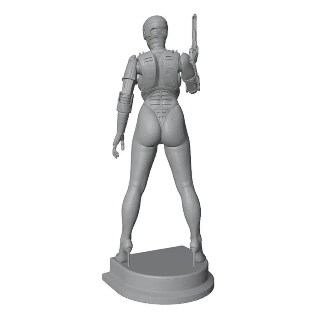 Sci-Fi Female Soldier — 75mm Resin Figure