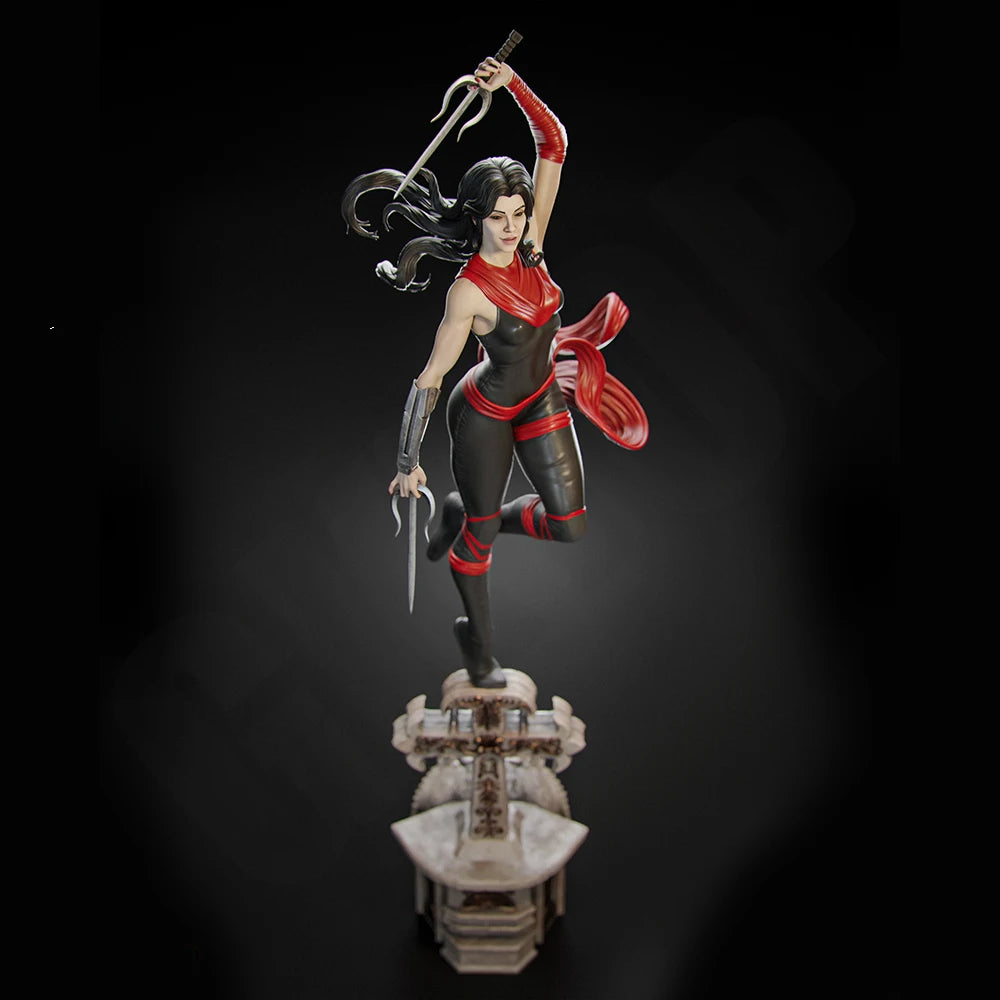1/24 Dark Fantasy Assassin, Resin Model Figure Kit, Fantasy Theme, Unassembled and Unpainted