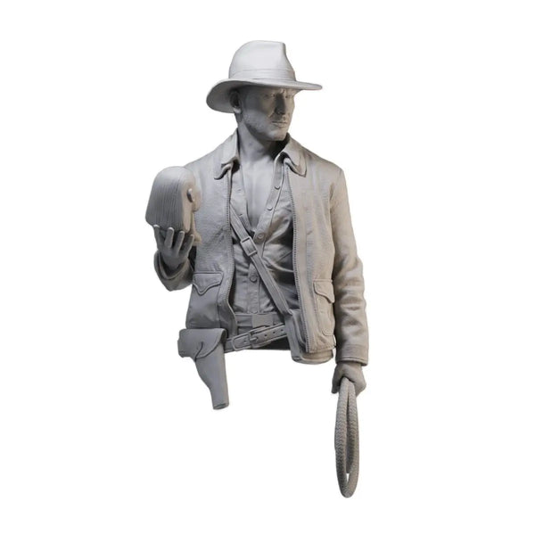 1/10 Indiana Jones, 2 Figures, Resin Model Bust Kit, Historical Theme, Unassembled and Unpainted