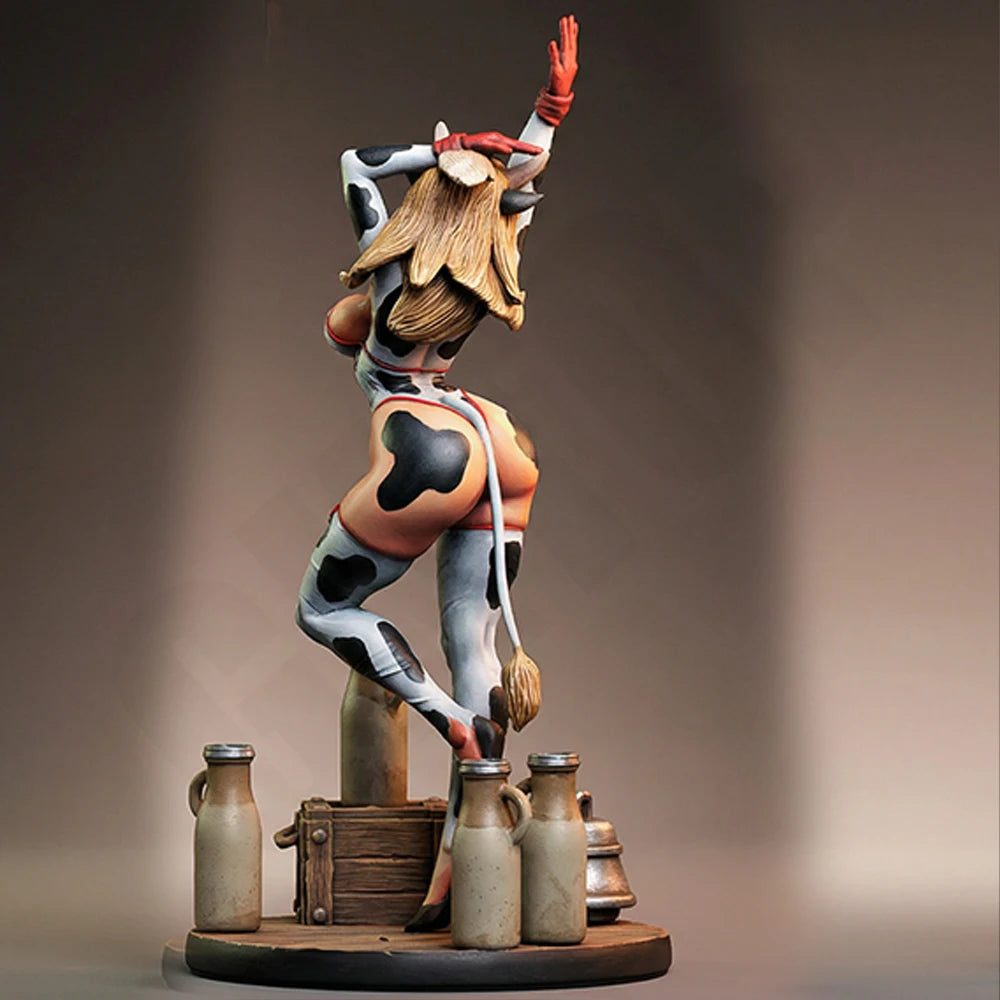 1/24 Milk Girl, Resin Model Figure Kit, Unassembled and Unpainted