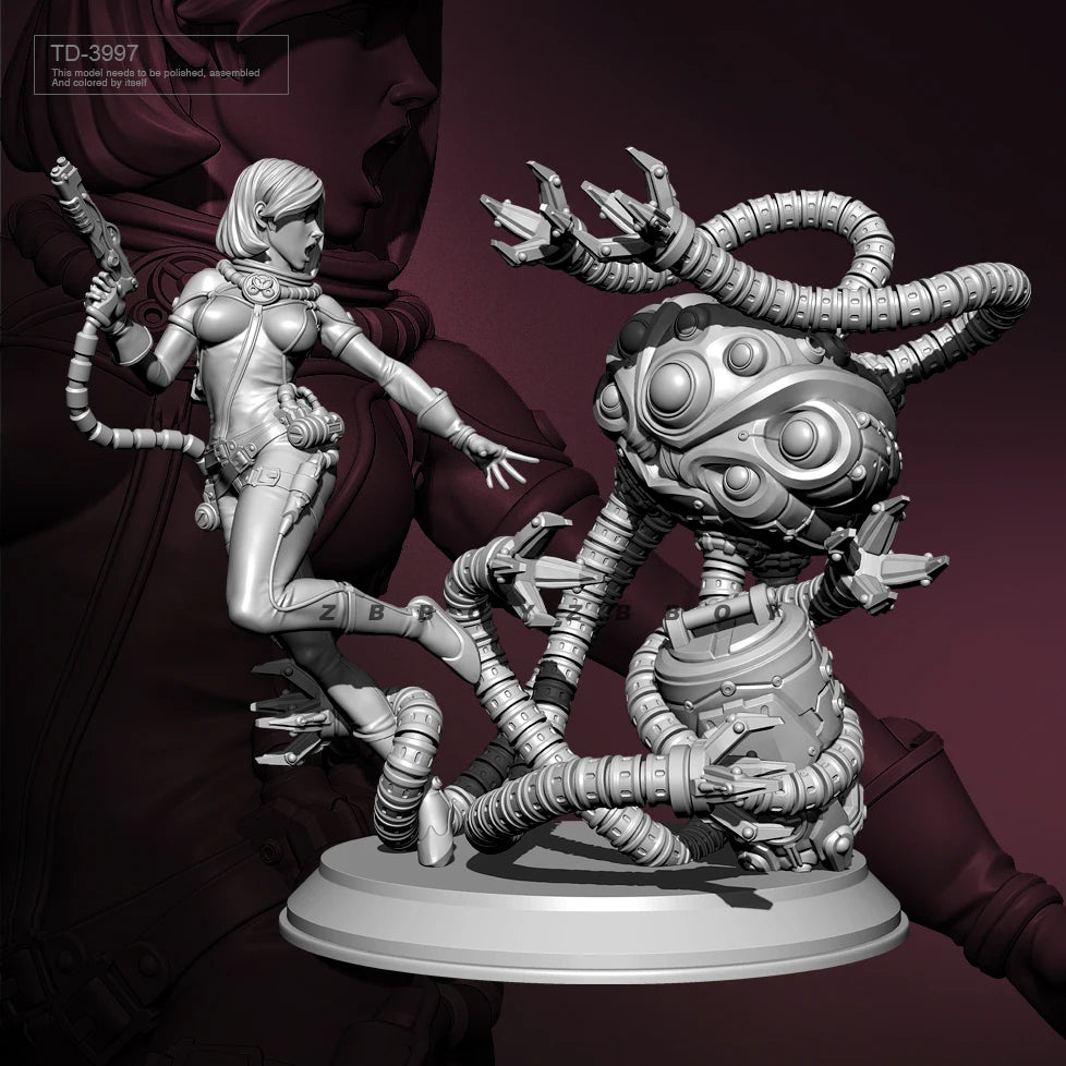 50mm Eldritch Cosmic Horror, Resin Model Figure Kit, Fantasy Theme, Unassembled and Unpainted