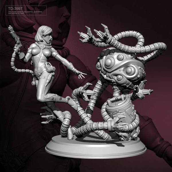50mm Eldritch Cosmic Horror, Resin Model Figure Kit, Fantasy Theme, Unassembled and Unpainted