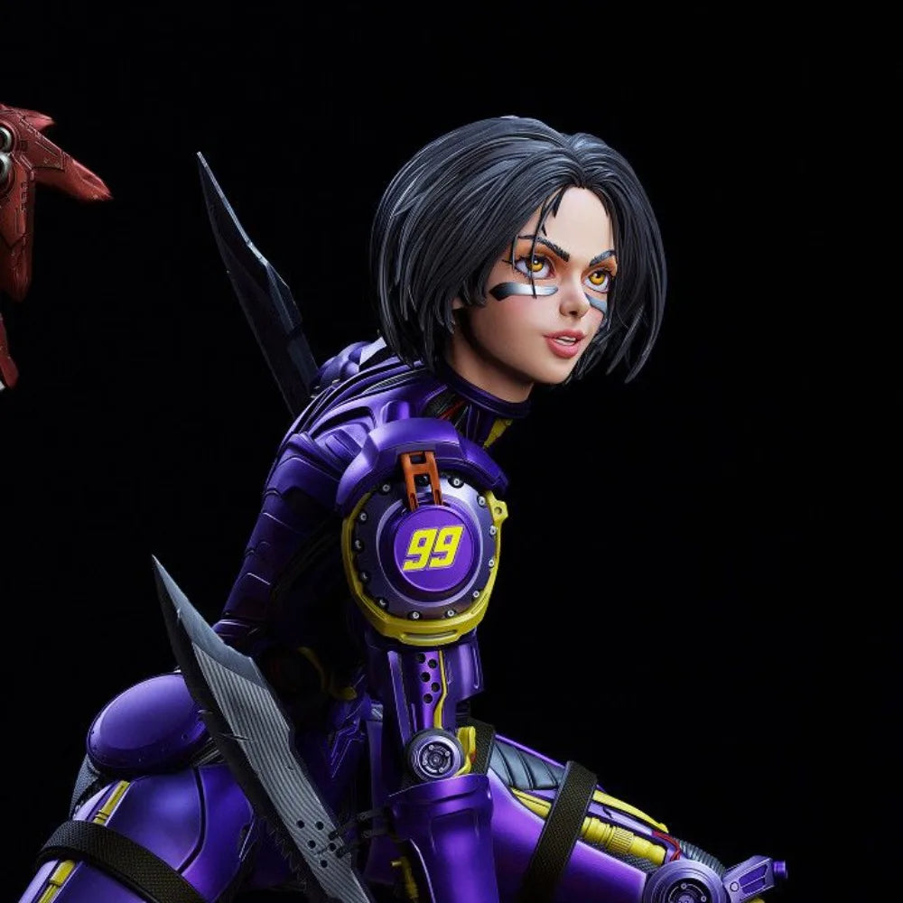 Alita Battle Angel, 3 Figures, Resin Model Figure Kit, Anime Theme, Unassembled and Unpainted