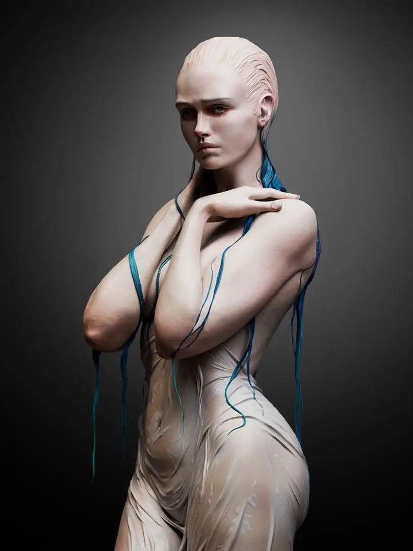 1/9 Female, Resin Model Figure Kit, Unassembled and Unpainted