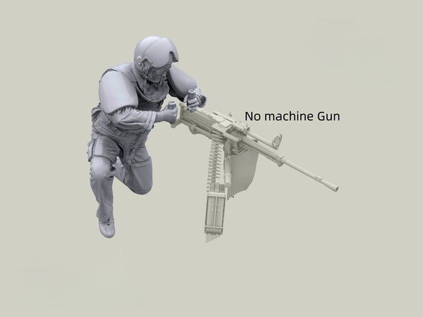 1/48 Modern Tactical Operators, 4 Figures, Resin Model Figure Kit, Unassembled and Unpainted