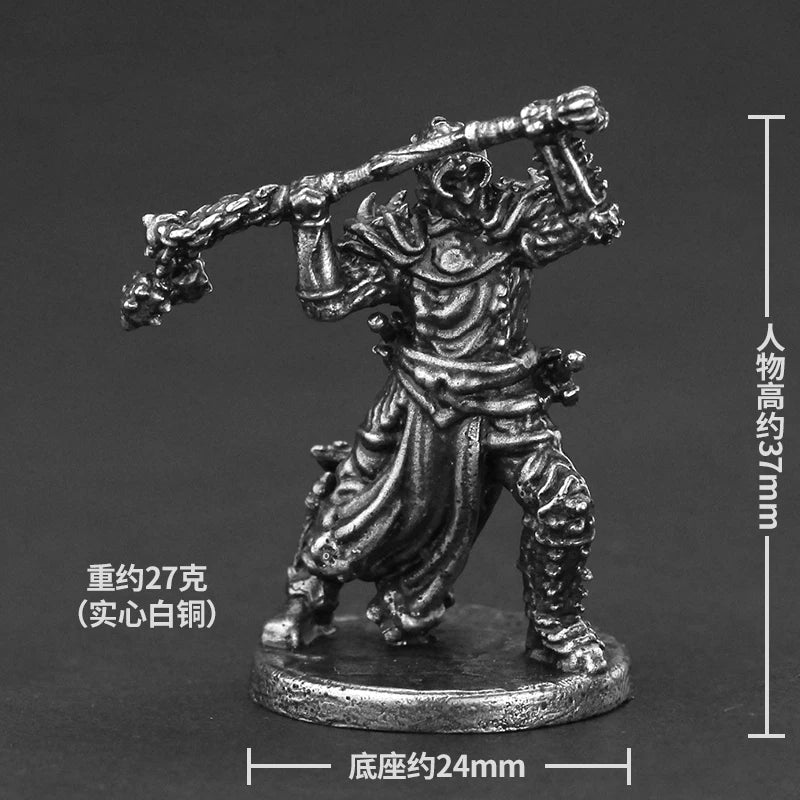 32mm Black Dragon Warriors, 9 Figures, Resin Model Figure Kit, Fantasy Theme, Unassembled and Unpainted