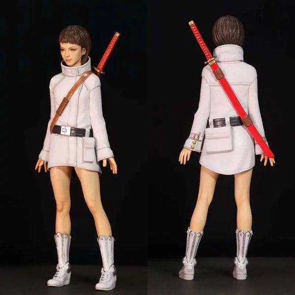 1/20 Schoolgirl Warrior, Resin Model Figure Kit, Anime Theme, Unassembled and Unpainted