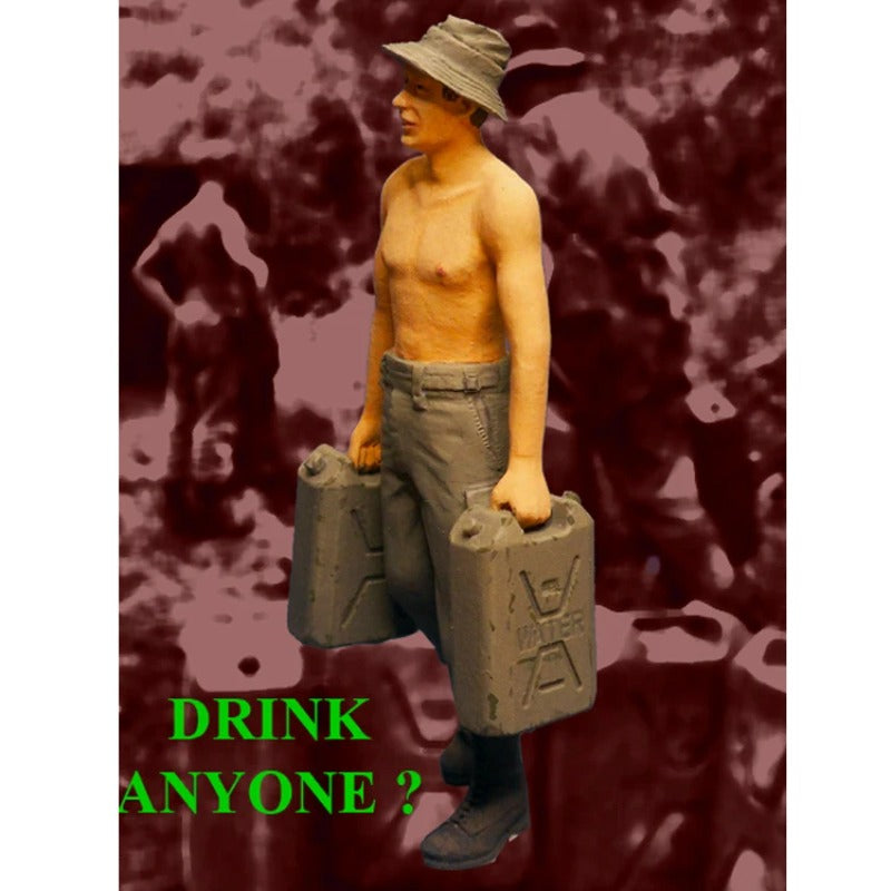 1/35 WWII Classical Roman Officer, Resin Model Figure Kit, Unassembled and Unpainted