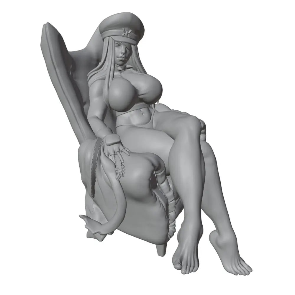 1/24 Sexy Female Lounging, Resin Model Figure Kit, Unassembled and Unpainted