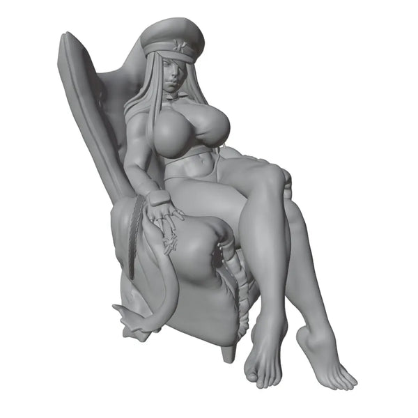 1/24 Sexy Female Lounging, Resin Model Figure Kit, Unassembled and Unpainted