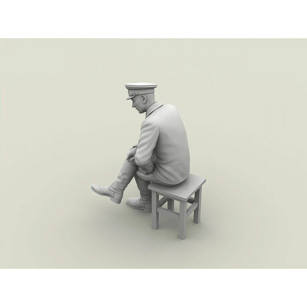1/35 WWII Red Army General, Resin Model Figure Kit, Unassembled and Unpainted