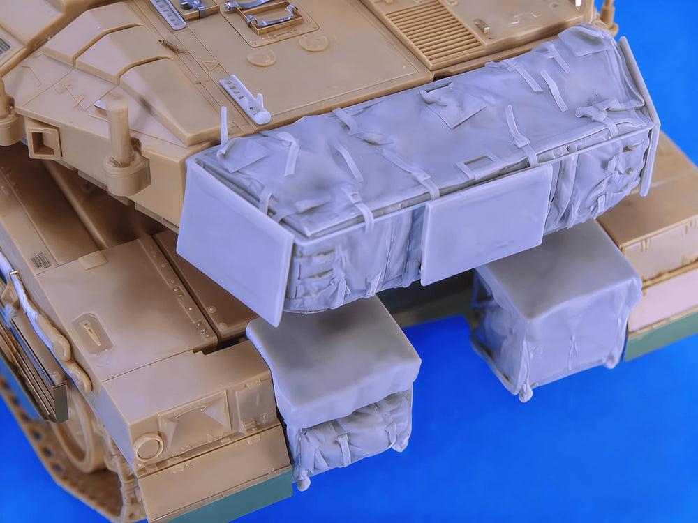 1/35 Modern Merkava 4 Turret Compartment, Resin Model Vehicle Kit, Unassembled and Unpainted