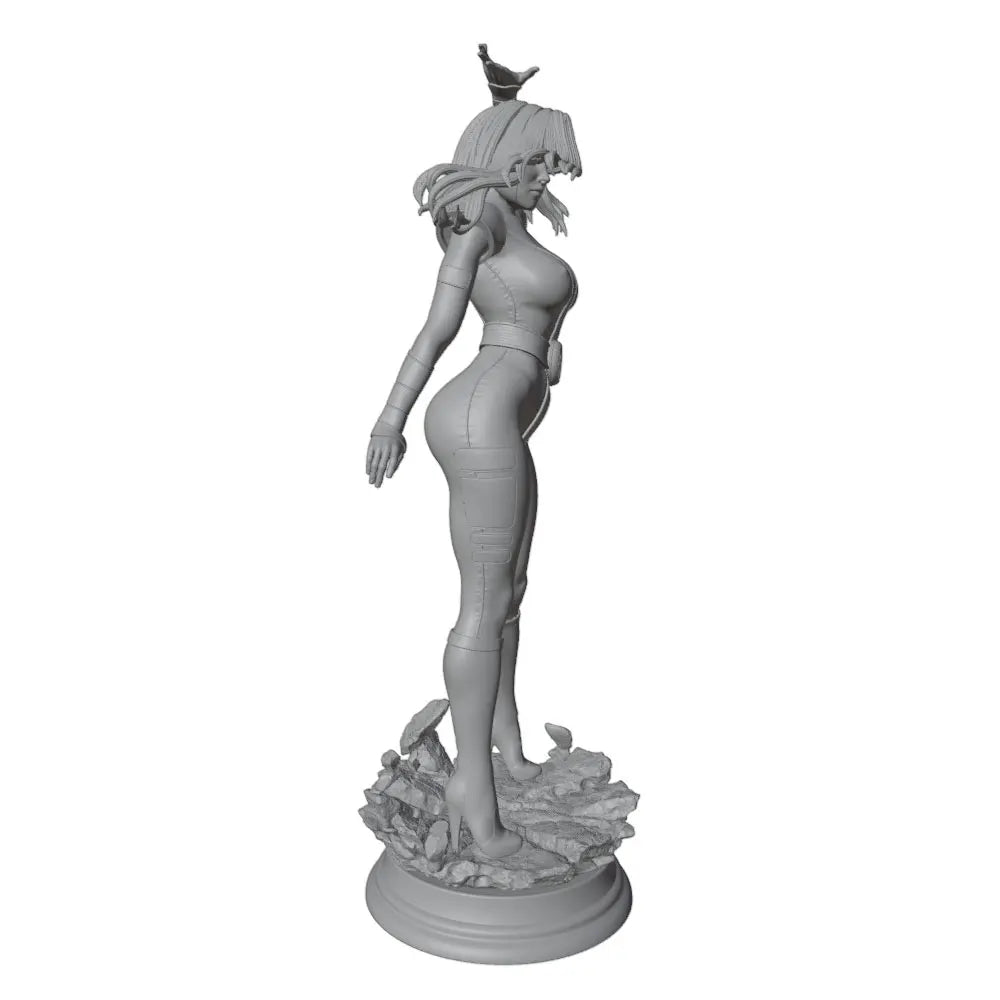 1/24 Superhero Female, Resin Model Figure Kit, Unassembled and Unpainted