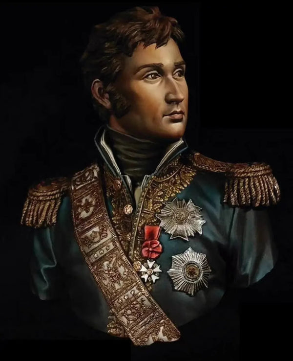 1/10 Napoleonic French General in Formal Dress, Resin Model Bust Kit, Unassembled and Unpainted