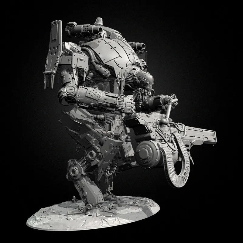 105mm Star God of War, Resin Model Figure Kit, Sci-Fi Theme, Unassembled and Unpainted