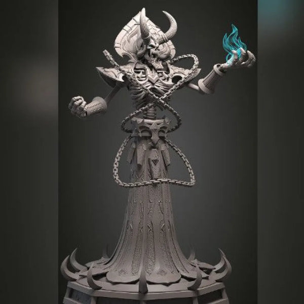 Kel'Thuzad, Resin Model Figure Kit, Fantasy Theme, Unassembled and Unpainted