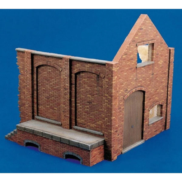 1/35 Brick Church Building, Resin Model Terrain Kit, Historical Theme, Unpainted