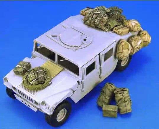 1/35 Modern M1114 HMMWV Stowage, Resin Model Accessory Kit, Unpainted