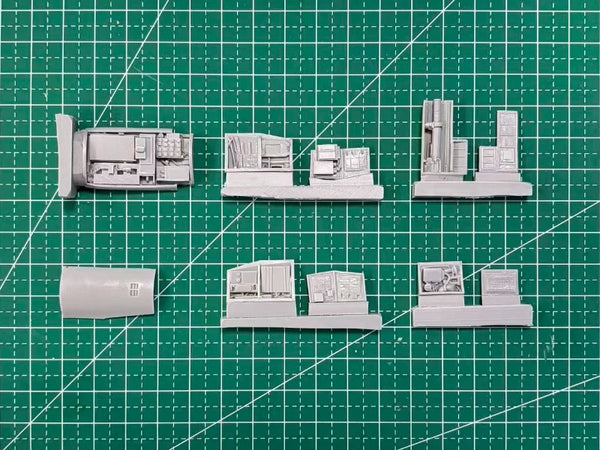 1/48 Cold War MiG-29 Fighter Jet, Resin Model Aircraft Kit, Unassembled and Unpainted