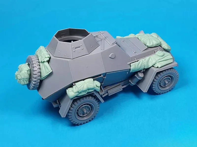 1/35 WWII Soviet BA-64B, Resin Model Vehicle Kit, Unassembled and Unpainted
