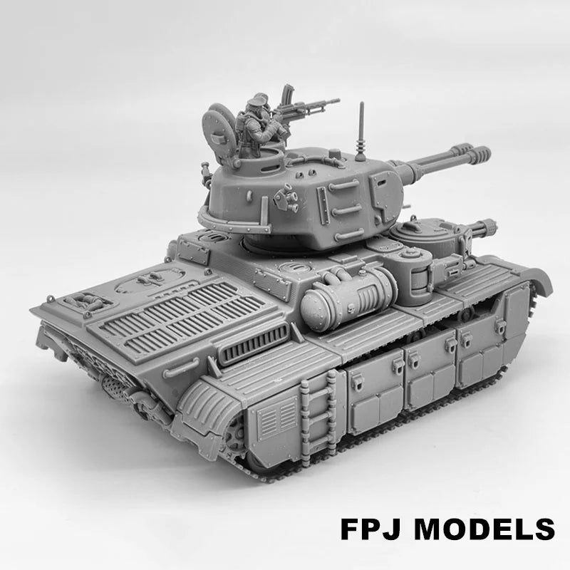 28mm Modern Heavy Battle Tank, Resin Model Vehicle Kit, Unassembled and Unpainted