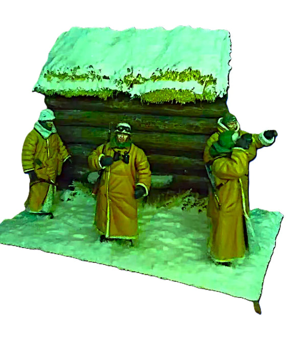 1/35 Medieval Monks & Clerics, 4 Figures, Resin Model Figure Kit, Unassembled and Unpainted